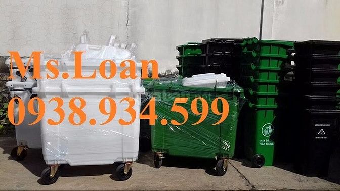 Chuyên cung cấp xe đẩy rác 660 lít,1000 lít với chất liệu nhựa HPDE 36836397 Chuyên cung cấp xe đẩy rác 660 lít,1000 lít với chất liệu nhựa HPDE