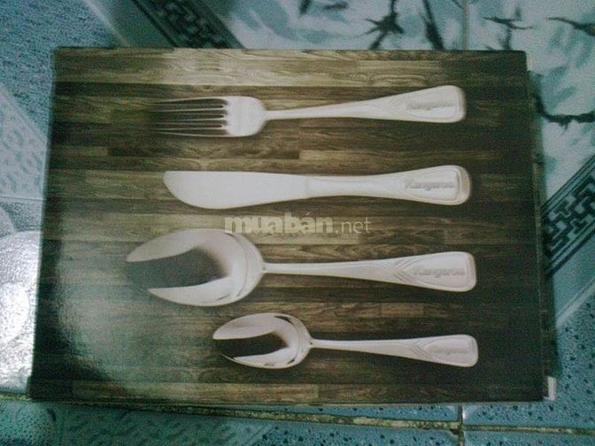 Bộ muỗng thìa dĩa inox Kangaroo cao cấp 38531608 Bộ muỗng thìa dĩa inox Kangaroo cao cấp