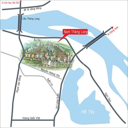 Chung cư IA20 Ciputra Nam Thăng Long giá 16.8tr/m2