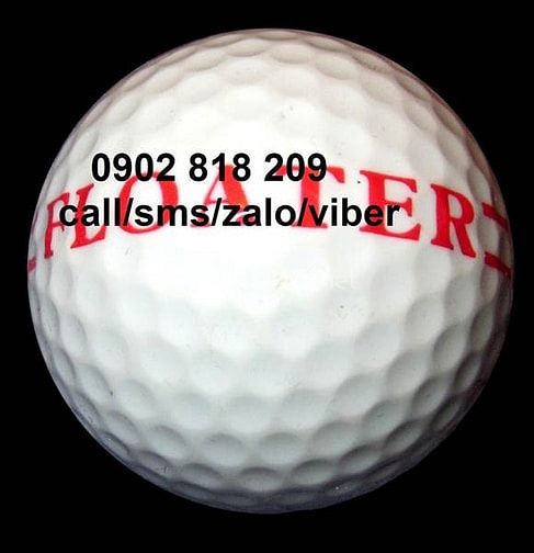 Banh golf nổi đánh ra hồ, bóng golf nổi