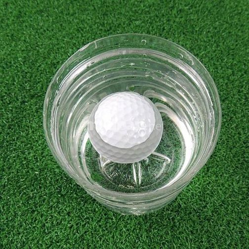 Banh golf nổi đánh ra hồ, bóng golf nổi
