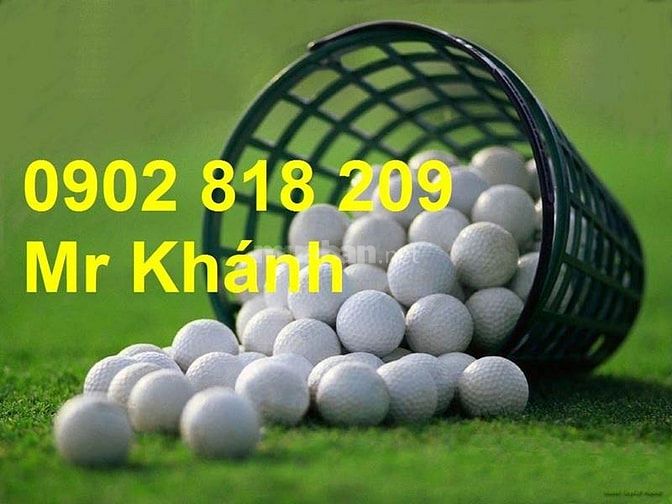 Banh golf nổi đánh ra hồ, bóng golf nổi