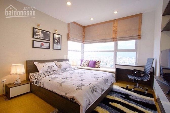 Cho thuê căn hộ Satra Eximland, 2PN, lầu cao giá tốt 14 triệu/tháng.