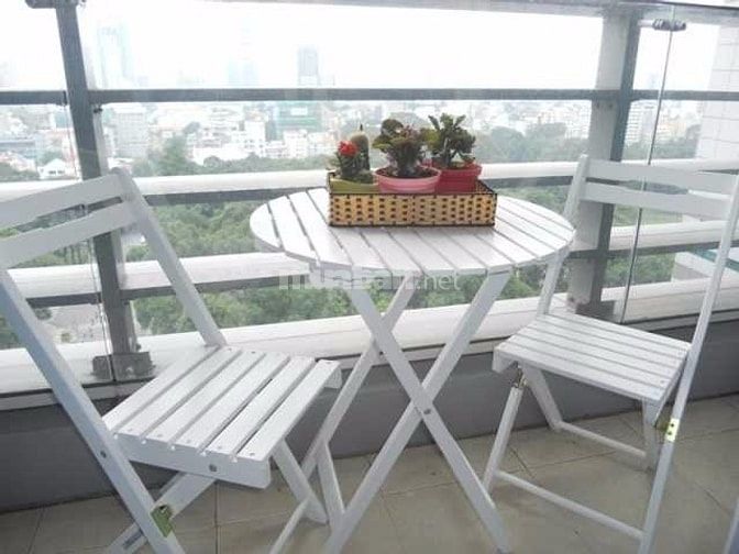 Cho thuê căn hộ Satra Eximland, 2PN, lầu cao giá tốt 14 triệu/tháng.