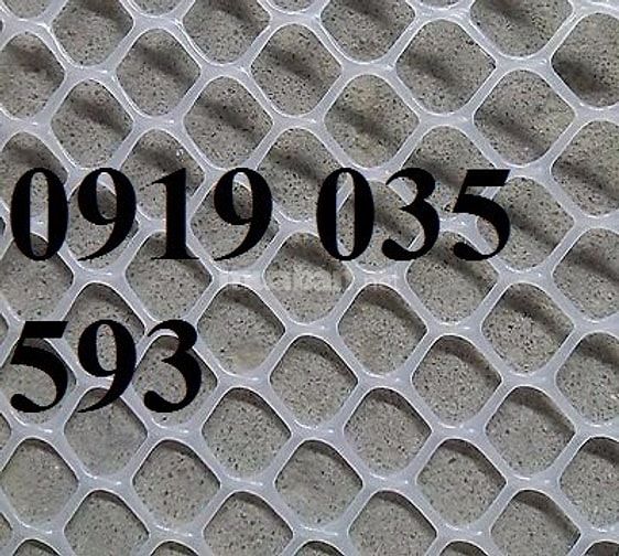 Lưới nhựa cứng trải sàn gà vịt ngan lưới nhựa lót chuồng trại lưới pe