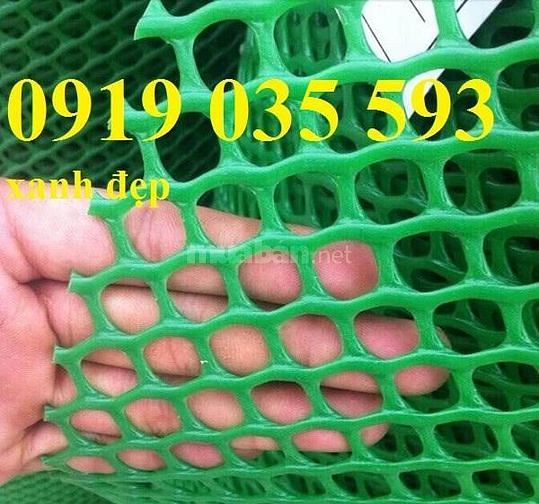 Lưới nhựa cứng trải sàn gà vịt ngan lưới nhựa lót chuồng trại lưới pe