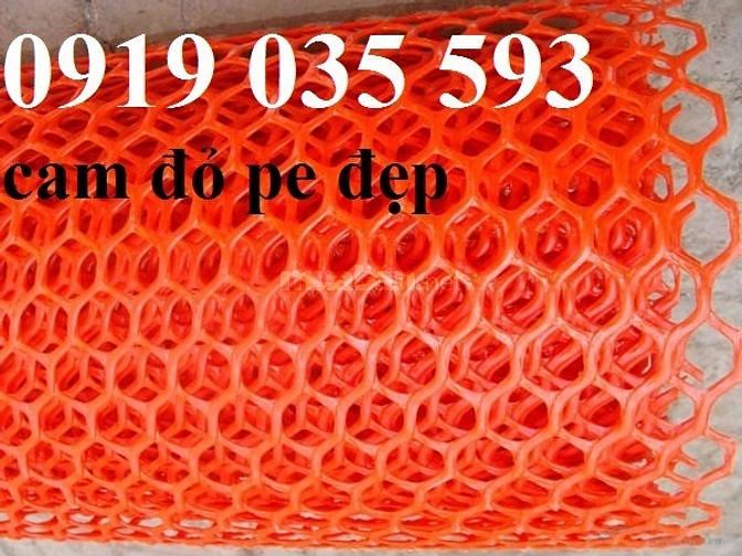 Lưới nhựa cứng trải sàn gà vịt ngan lưới nhựa lót chuồng trại lưới pe