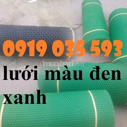 Lưới nhựa cứng trải sàn gà vịt ngan lưới nhựa lót chuồng trại lưới pe