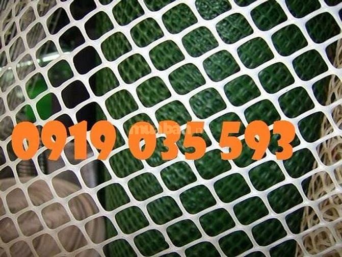 Lưới nhựa cứng trải sàn gà vịt ngan lưới nhựa lót chuồng trại lưới pe