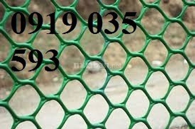 Lưới nhựa cứng trải sàn gà vịt ngan lưới nhựa lót chuồng trại lưới pe