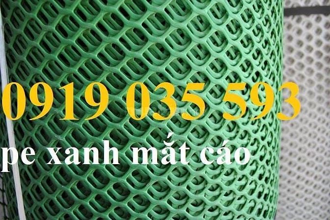 Lưới nhựa cứng trải sàn gà vịt ngan lưới nhựa lót chuồng trại lưới pe