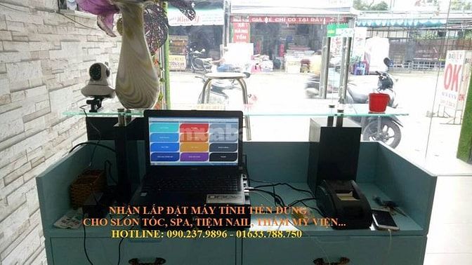 Máy tính tiền dùng cho tiệm tóc - tiệm nail 40803234 Máy tính tiền dùng cho tiệm tóc - tiệm nail