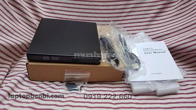 Box ổ đĩa DVD gắn ngoài qua cổng USB 38461575 Box ổ đĩa DVD gắn ngoài qua cổng USB