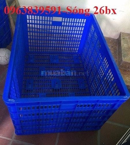 Rổ nhựa đan có 5 bánh xe dùng trong ngành dệt may 41011028 Rổ nhựa đan có 5 bánh xe dùng trong ngành dệt may