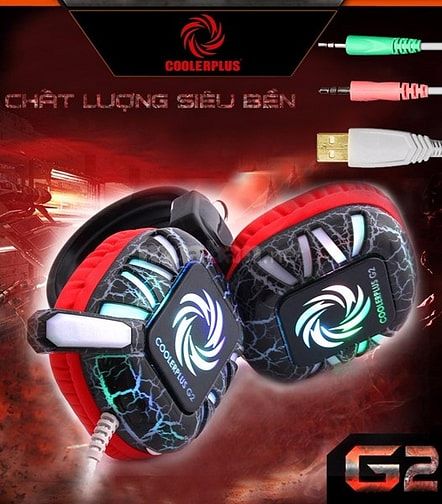 Headphone Coolerplus G2 Có Đèn Led – F.C (Mua 50 Cái Tặng 1 Cái) 41336569 Headphone Coolerplus G2 Có Đèn Led – F.C (Mua 50 Cái Tặng 1 Cái)