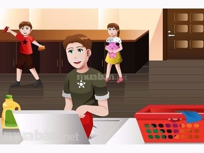 Cần hai người giúp việc nhà và giữ trẻ. Làm 2 nơi gần nhau. 42021503 Cần hai người giúp việc nhà và giữ trẻ. Làm 2 nơi gần nhau.