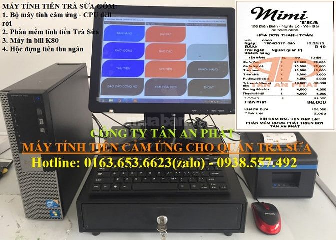 Bộ máy tính tiền cho Trà Sữa giá rẻ tại Đồng Nai 42259739 Bộ máy tính tiền cho Trà Sữa giá rẻ tại Đồng Nai