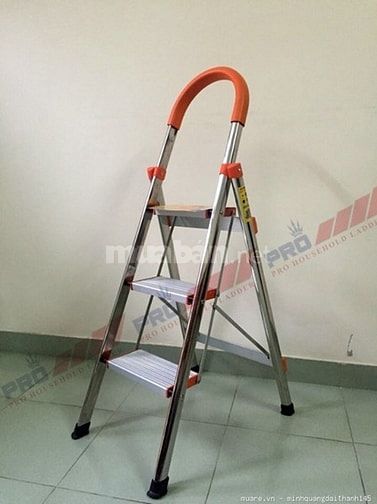Thanh lý thang inox ghế gia đình nhập khẩu cao 4 bậc giá rẻ 42706359 Thanh lý thang inox ghế gia đình nhập khẩu cao 4 bậc giá rẻ