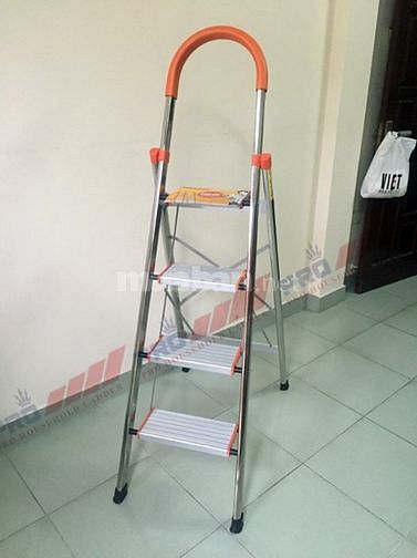 Thanh lý thang inox ghế gia đình nhập khẩu cao 4 bậc giá rẻ 42706359 Thanh lý thang inox ghế gia đình nhập khẩu cao 4 bậc giá rẻ