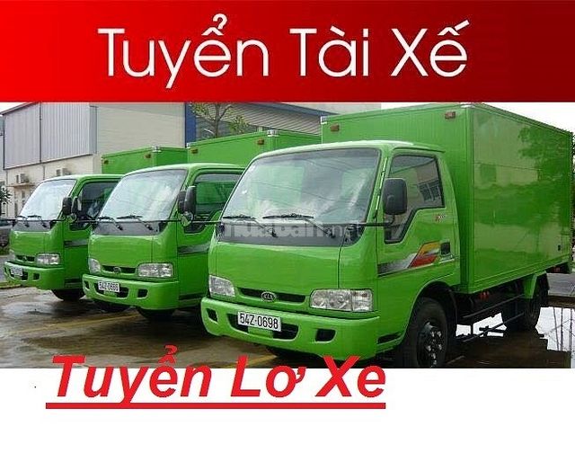 Tuyển tài xế lơ xe phụ kho lương 14 triệu làm tại Đồng Nai