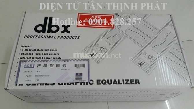 Chuyên phân phối lọc tiếng dbx 1231 43286787 Chuyên phân phối lọc tiếng dbx 1231