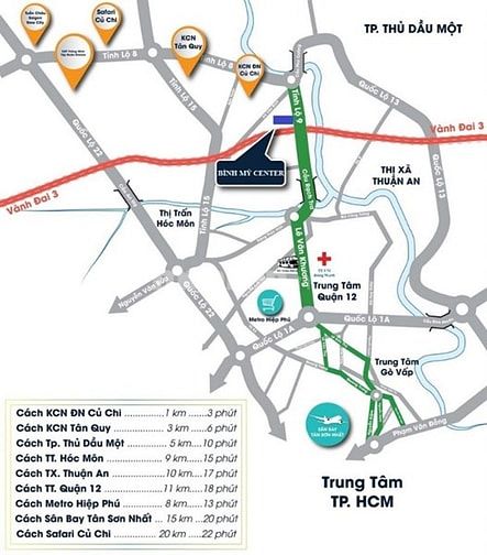 Dự án tiếp giáp trực tiếp H. Hóc Môn, Quận 12, Q. Gò Vấp qua trục đườn 43308808 Dự án tiếp giáp trực tiếp H. Hóc Môn, Quận 12, Q. Gò Vấp qua trục đườn