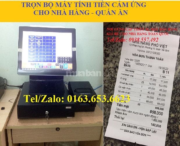 Máy tính tiền cảm ứng giá rẻ cho nhà hàng bán tại Đà Nẵng 43439227 Máy tính tiền cảm ứng giá rẻ cho nhà hàng bán tại Đà Nẵng