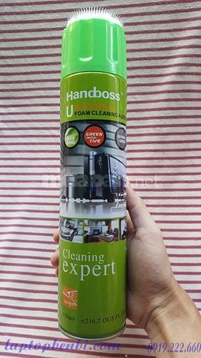 Chai xịt vệ sinh ô tô đa năng Handboss, Chai xịt bọt tuyết đa năng 44260439 Chai xịt vệ sinh ô tô đa năng Handboss, Chai xịt bọt tuyết đa năng