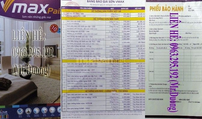 Chuyên tư vấn và cung cấp sơn nội ngoại thất VMax giá gốc 44368575 Chuyên tư vấn và cung cấp sơn nội ngoại thất VMax giá gốc
