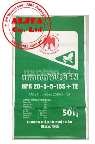 Bao phân bón ghép màng BOPP in ống đồng 44499647 Bao phân bón ghép màng BOPP in ống đồng