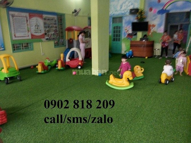 Cỏ nhân tạo trải sàn trường mầm non 45084802 Cỏ nhân tạo trải sàn trường mầm non