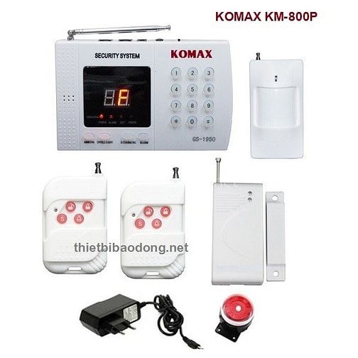 Trung tâm báo động không dây Komax KM-806P 45183813 Trung tâm báo động không dây Komax KM-806P