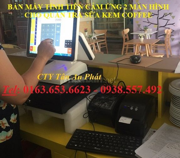 Chuyên bán máy tính tiền pos dùng cho quán cafe, trà sữa 45305870 Chuyên bán máy tính tiền pos dùng cho quán cafe, trà sữa