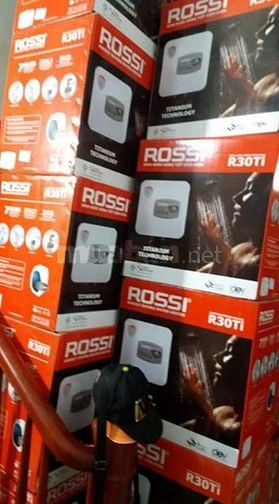 Bình nóng lạnh Rossi 20L chống giật, chống bám cặn 46376521 Bình nóng lạnh Rossi 20L chống giật, chống bám cặn