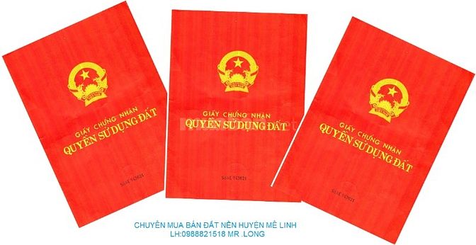 Bán 100m2 đất liền kề đô thị Cienco5 Huyện Mê Linh