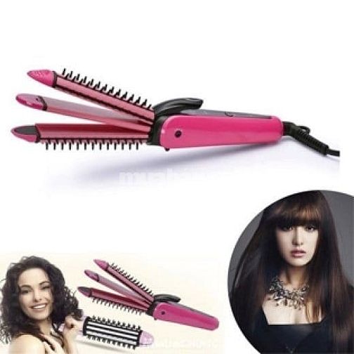 Lược Điện Tạo Kiểu Tóc 3 Trong 1 Nova NHC-8890 46841058 Lược Điện Tạo Kiểu Tóc 3 Trong 1 Nova NHC-8890
