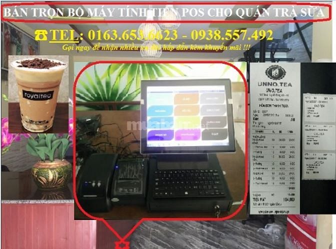 Bán máy tính tiền cảm ứng trọn bộ cho quán trà sữa tại Hà Tĩnh 46888043 Bán máy tính tiền cảm ứng trọn bộ cho quán trà sữa tại Hà Tĩnh