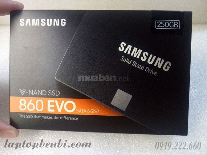 Ổ cứng laptop Samsung SSD 860 Evo 250GB 2.5-Inch SATA III 47004474 Ổ cứng laptop Samsung SSD 860 Evo 250GB 2.5-Inch SATA III