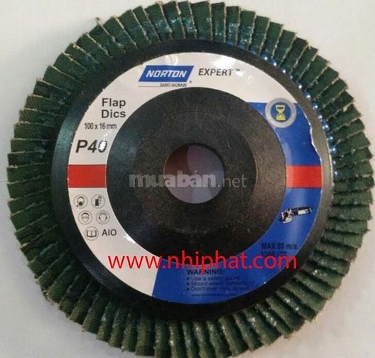 Nhám xếp nhựa chụp 75mm Norton Expert 47103516 Nhám xếp nhựa chụp 75mm Norton Expert