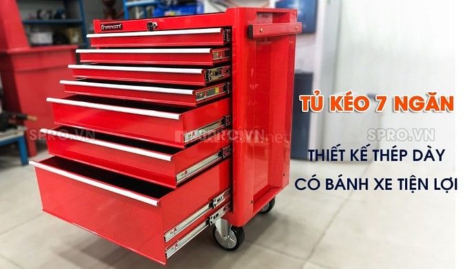 Tủ kéo 7 ngăn đựng dụng cụ đồ nghề giá rẻ 38124975 Tủ kéo 7 ngăn đựng dụng cụ đồ nghề giá rẻ