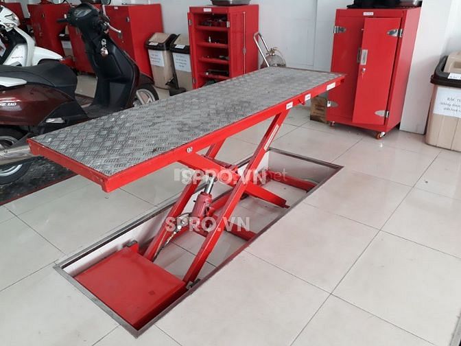 Bàn nâng xe máy âm nền T250A - sức nâng 200 kg 37721497 Bàn nâng xe máy âm nền T250A - sức nâng 200 kg
