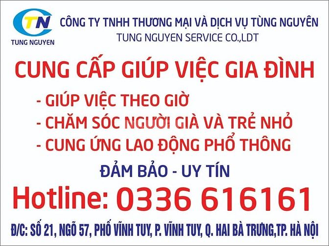 Cung ứng nữ giúp việc gia đình, chăm người già, trẻ nhỏ... 47883381 Cung ứng nữ giúp việc gia đình, chăm người già, trẻ nhỏ...