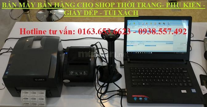 Trọn bộ máy tính tiền cho shop quần áo tại Long Hải 48013146 Trọn bộ máy tính tiền cho shop quần áo tại Long Hải