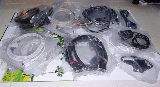 Cáp VGA to DVI, DVI - VGA to AV, USB to LPT, 1HDMI to 2HD 46133423 Cáp VGA to DVI, DVI - VGA to AV, USB to LPT, 1HDMI to 2HD