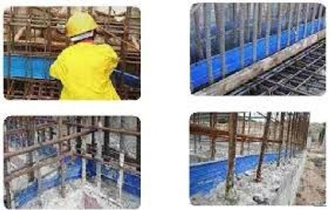 Quy trình lắp đặt băng cản nước PVC, khớp nối nhựa PVC 48233660 Quy trình lắp đặt băng cản nước PVC, khớp nối nhựa PVC