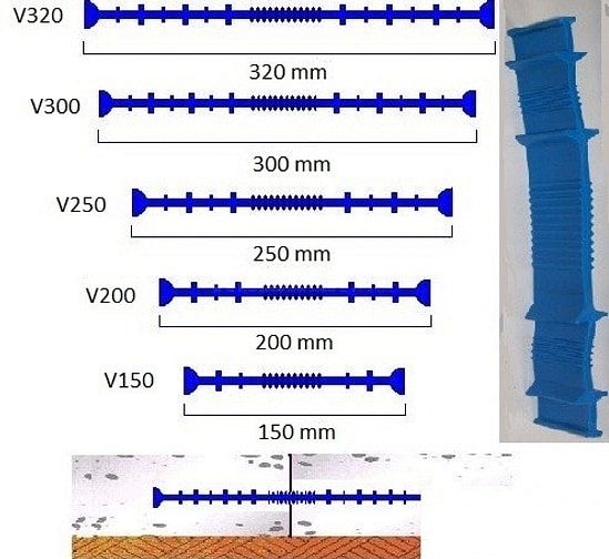 Quy trình lắp đặt băng cản nước PVC, khớp nối nhựa PVC 48233660 Quy trình lắp đặt băng cản nước PVC, khớp nối nhựa PVC