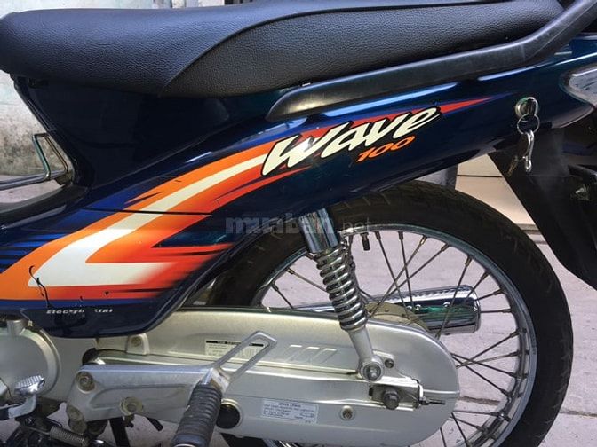 Bán xe hon da wave alpha 100 thái lan đời 2003 màu xanh nhớt 48455590 Bán xe hon da wave alpha 100 thái lan đời 2003 màu xanh nhớt