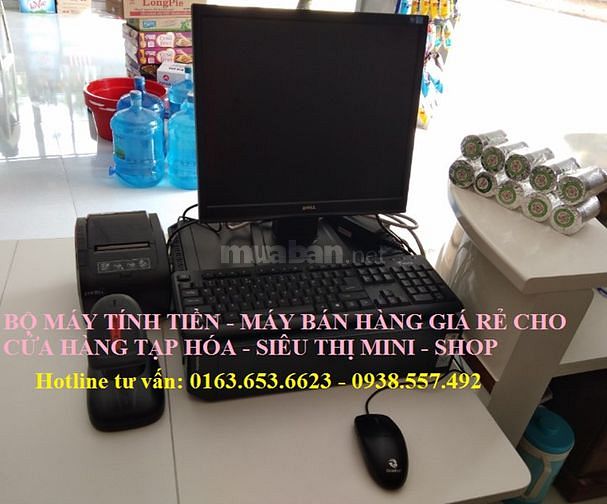 Bộ máy tính tiền giá rẻ cho tạp hóa tự chọn tại Ninh Thuận 48587325 Bộ máy tính tiền giá rẻ cho tạp hóa tự chọn tại Ninh Thuận