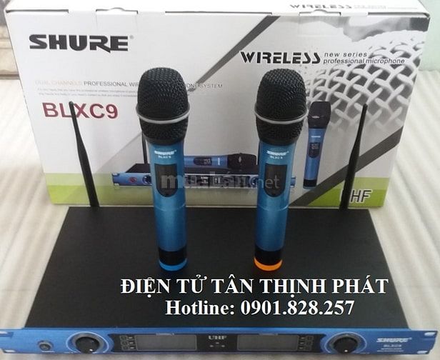Bán micro không dây shure blxc9 giá rẻ 49133394 Bán micro không dây shure blxc9 giá rẻ