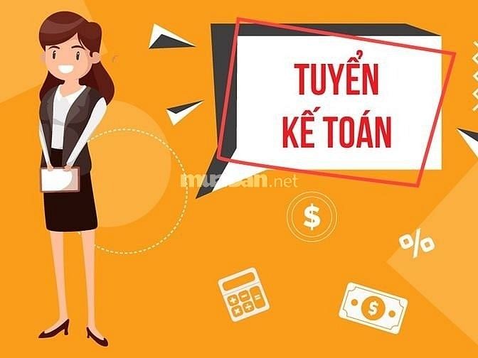 Tuyển 1 kế toán bán hàng, 1 nữ kế toán nội bộ 55694423 Tuyển 1 kế toán bán hàng, 1 nữ kế toán nội bộ